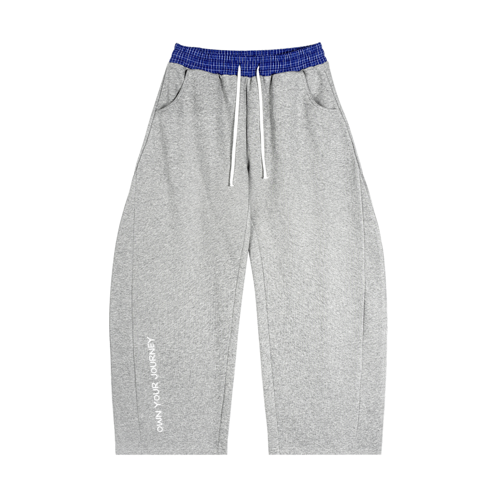 "OWN YOUR JOURNEY" WAISTBAND SWEATPANTS